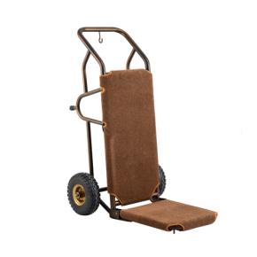 Hotel Stainless Steel Lobby Hand Truck Luggage Trolley