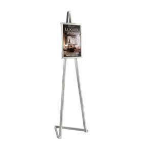 Hotel sign stand -stainless steel