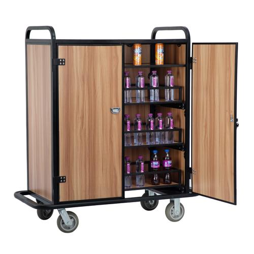 Hotel Beverage Restocking Cart