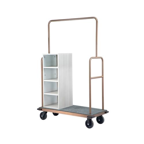 Hotel garment racks , stainless steel frame 