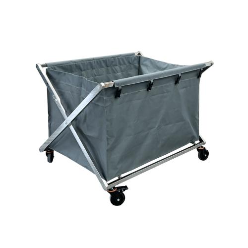 Hotel stainless steel laundry cart 