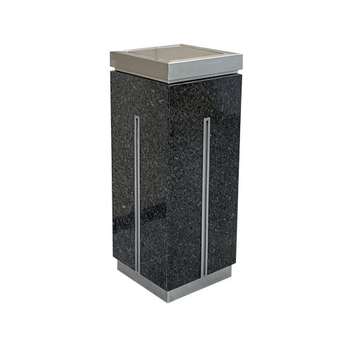 Hotel Lobby Elevator Entrance Marble Trash Can