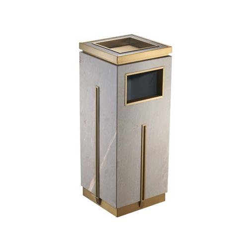 High-end hotel marble lobby bin 