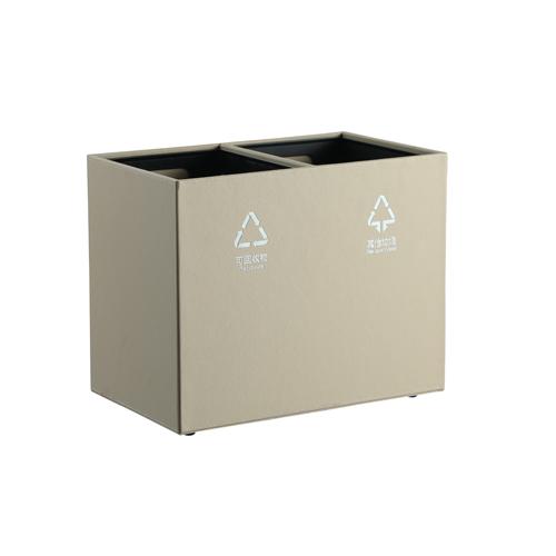 PU Leather Recycling Bin For Hotel 