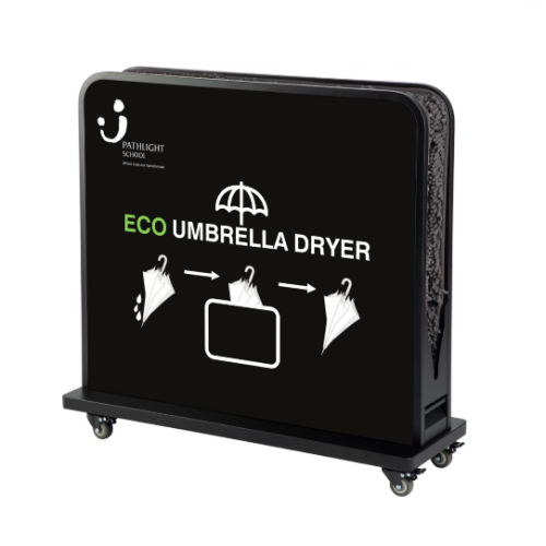 Wet umbrella station and umbrella dryer 