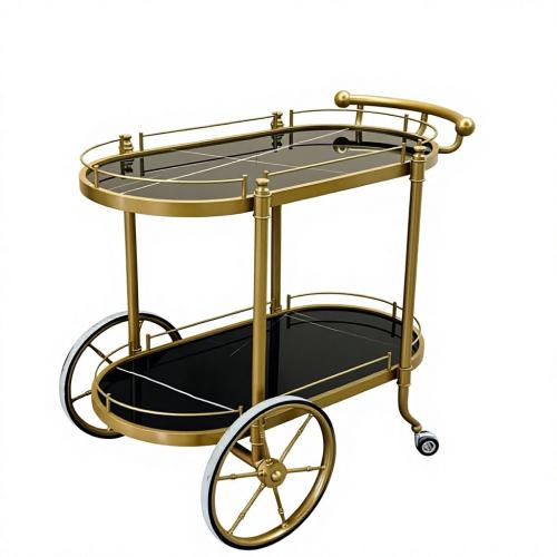 Rolling Serving Cart For Restaurant