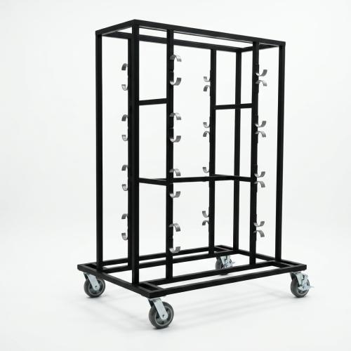 16 Post Stanchion Cart for QueuePole Series